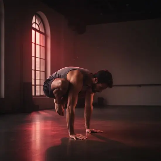 Crow Pose yoga pose